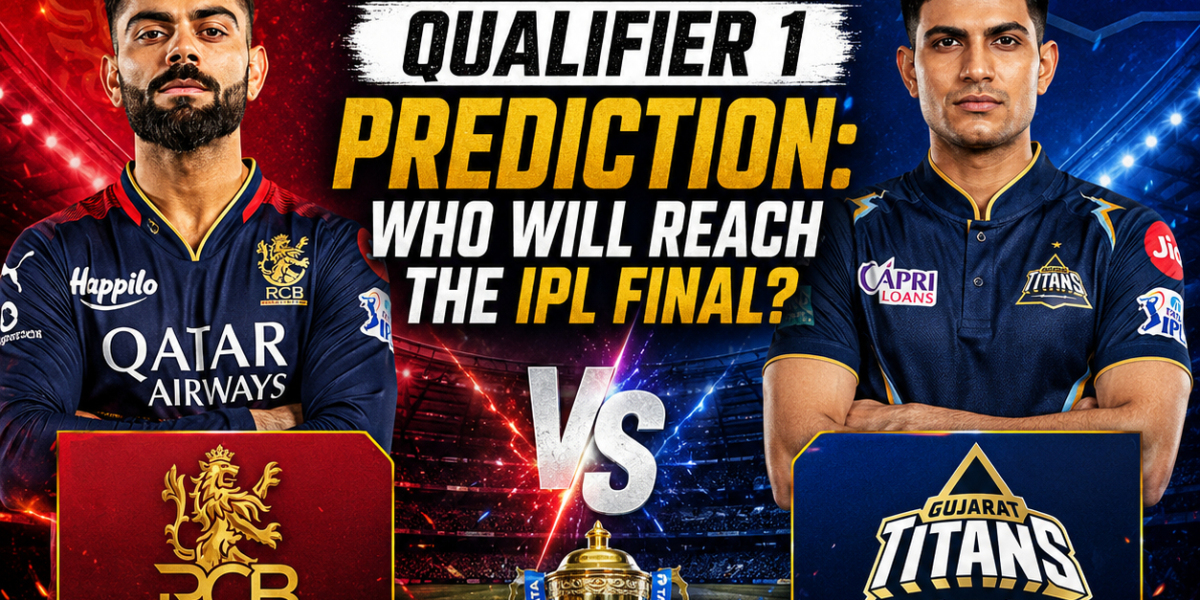 RCB vs GT Qualifier 1 Prediction: Who Will Reach the IPL Final? – Reddy Anna Book