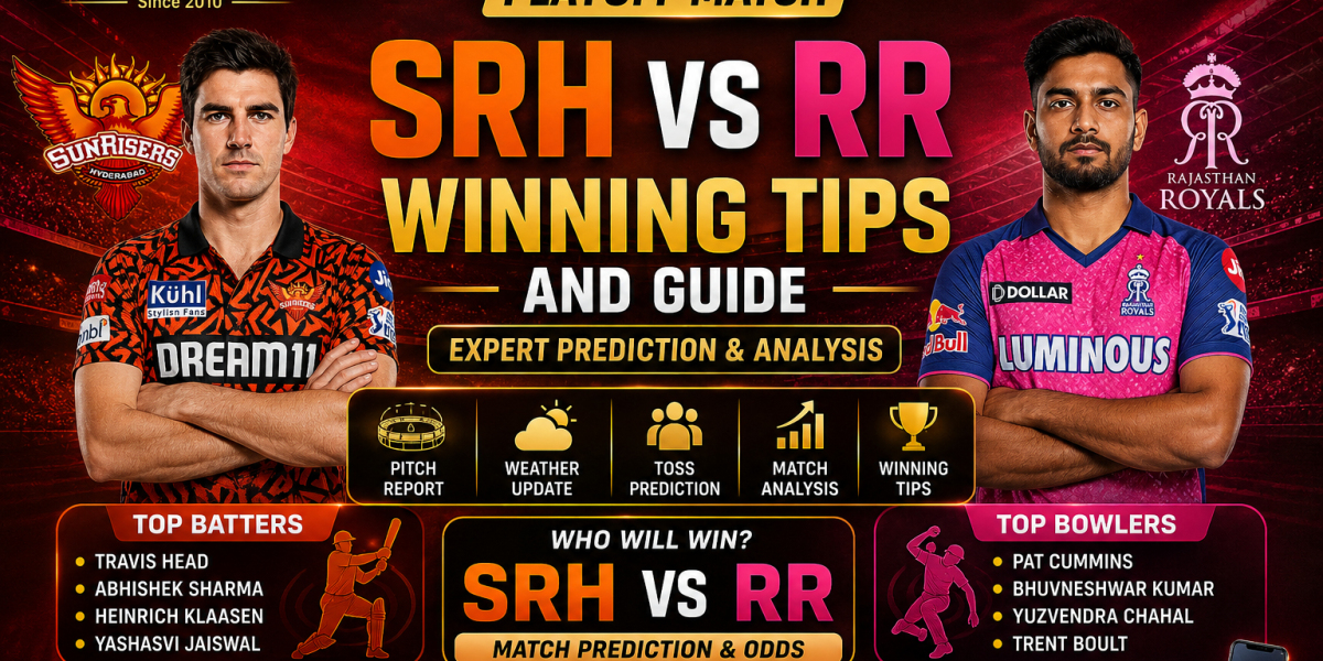 Reddybook SRH vs RR IPL Playoff Match Winning Tips and Guide