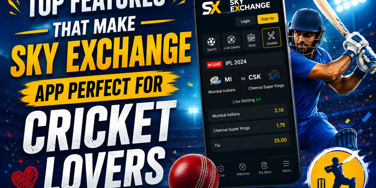 Top Features That Make Sky Exchange App Perfect for Cricket Lovers
