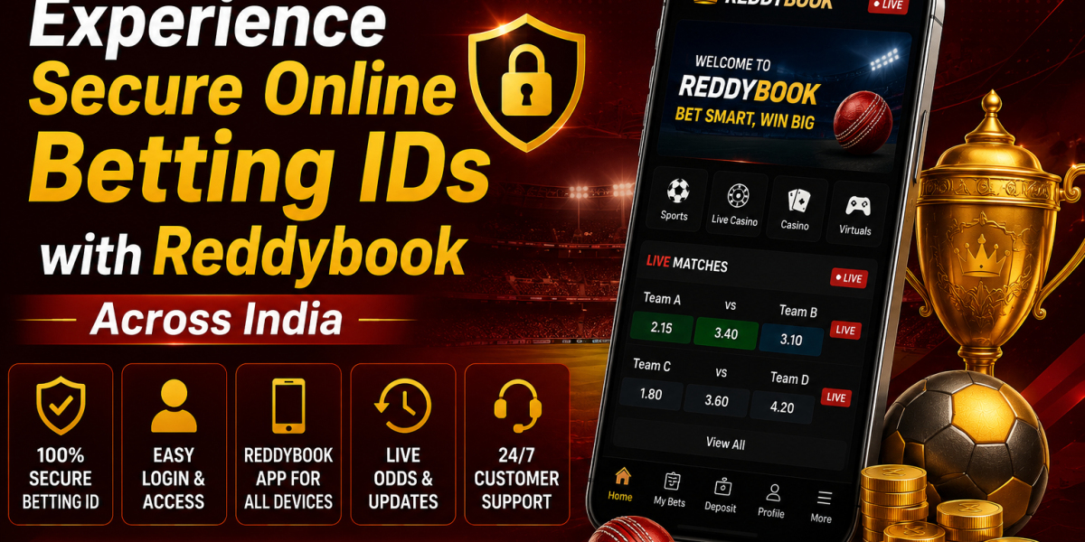 Experience Secure Online Betting IDs with Reddybook Across India 