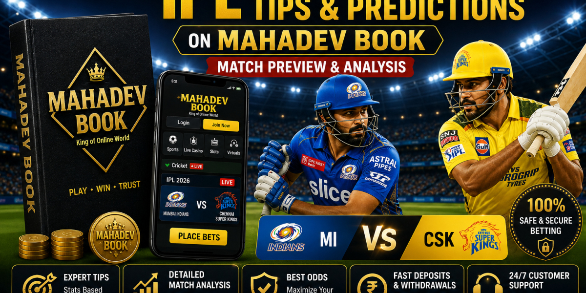 Today's IPL Betting Tips and Predictions on Mahadev Book