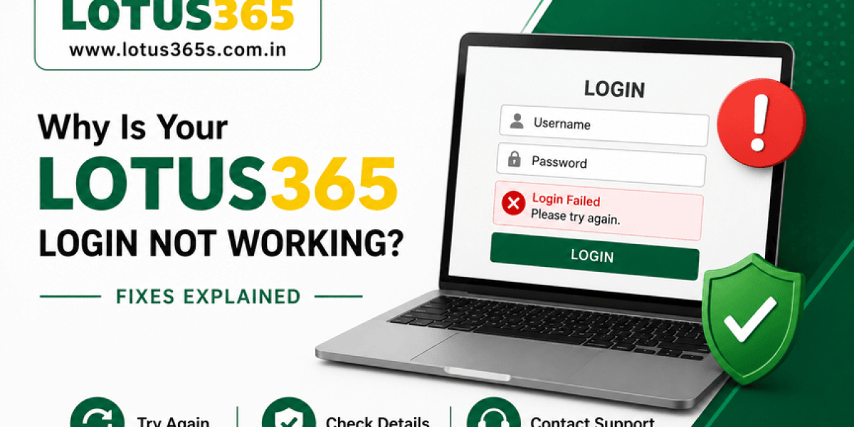 Why Is Your Lotus365 Login Not Working? Fixes Explained