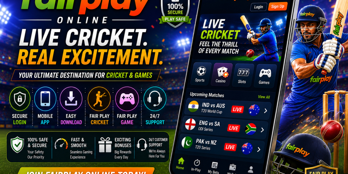 Fairplay Online – Where Cricket Passion Meets Digital Entertainment