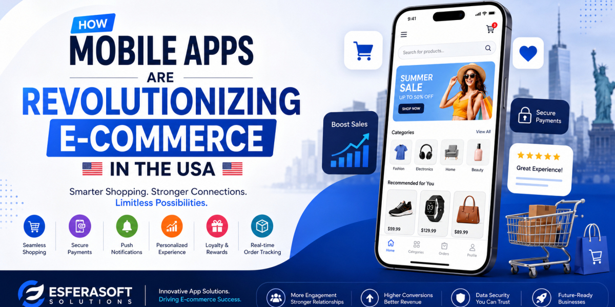 How Mobile Apps Are Revolutionizing E-commerce in the USA