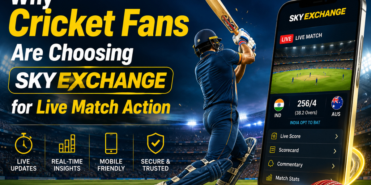 Why Cricket Fans Are Choosing Sky Exchange for Live Match Action
