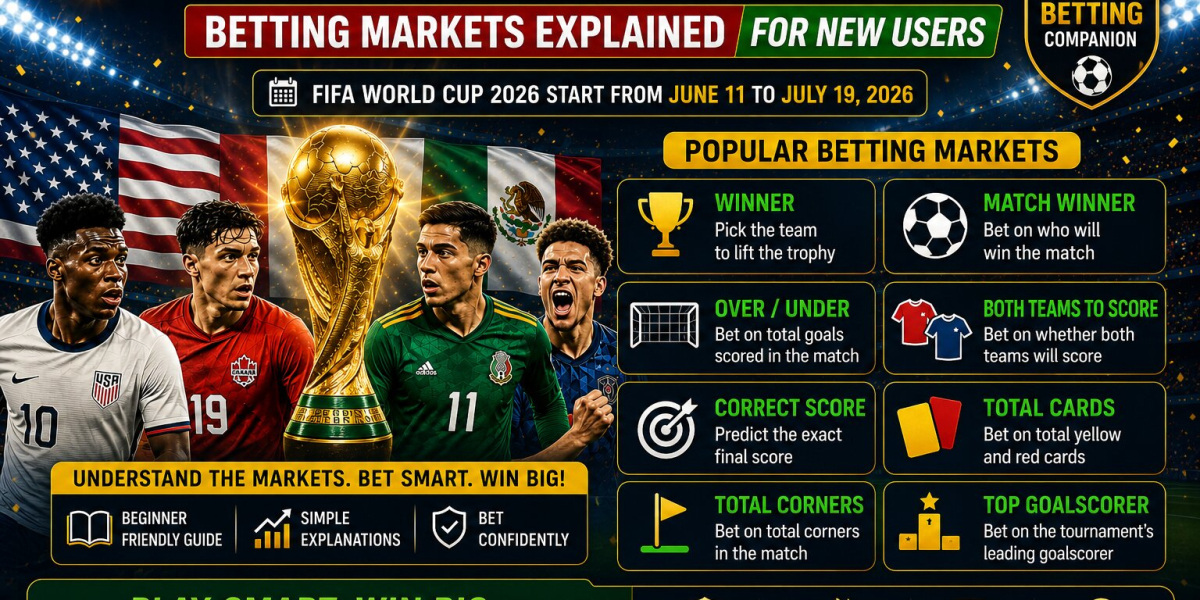 FIFA World Cup 2026 Laser247 Betting Markets Explained for New Users