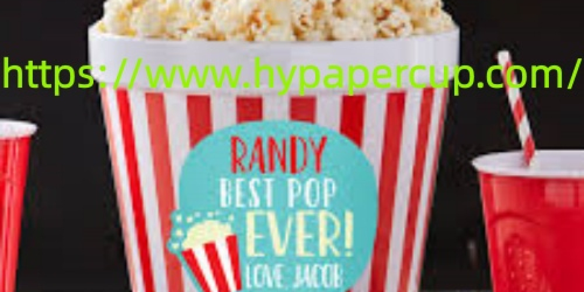 What makes hypapercup Custom Popcorn Bucket presentation suitable for themed event experiences