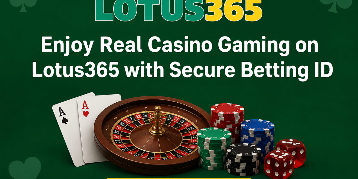 Enjoy Real Casino Gaming on Lotus365 with Secure Betting ID