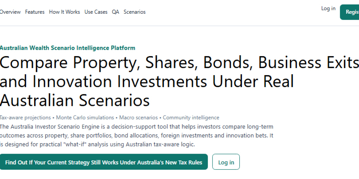 AusInvestCalc: Australia’s Smart Wealth Scenario Simulator for Long-Term Financial Planning
