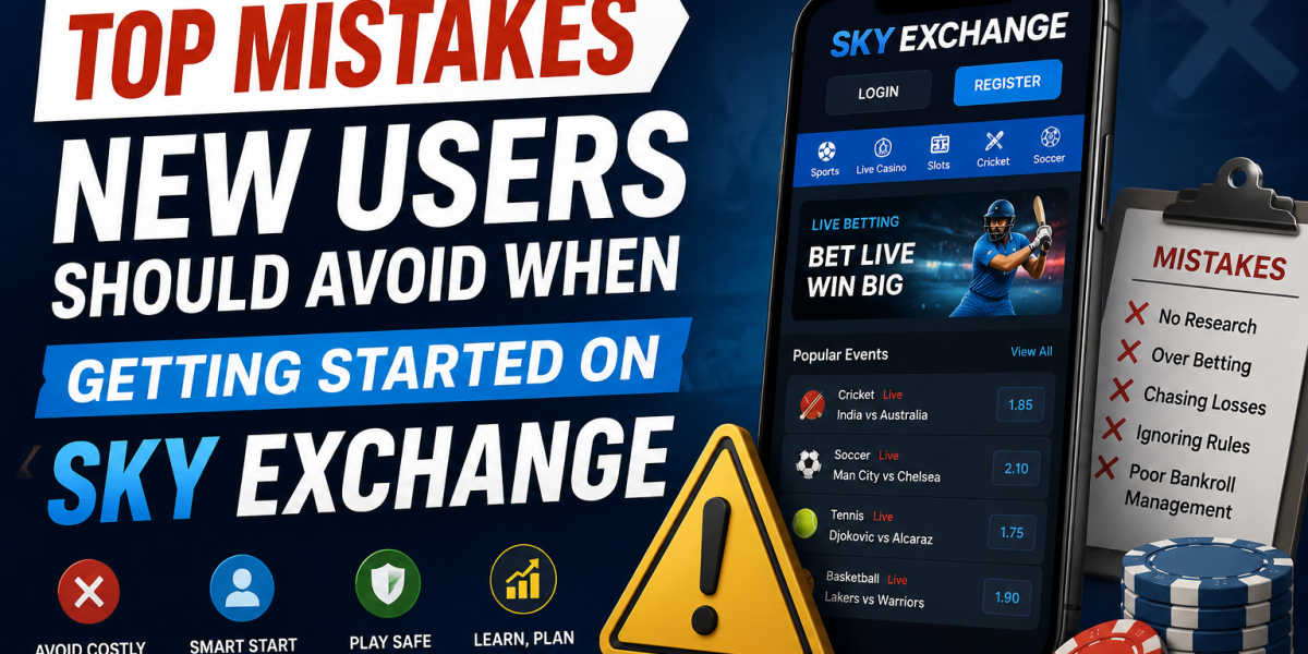 Top Mistakes New Users Should Avoid When Getting Started on Sky Exchange