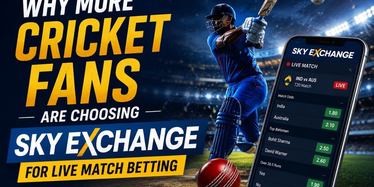Why More Cricket Fans Are Choosing Sky Exchange for Live Match Betting