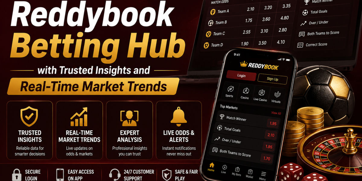 Reddybook Betting Hub with Trusted Insights and Real-Time Market Trends