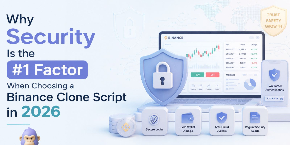 Why Security Is the #1 Factor When Choosing a Binance Clone Script in 2026